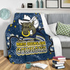 North Queensland Cowboys Custom Blanket - Team With Dot And Star Patterns For Tough Fan Blanket