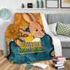 Australia Wallabies Custom Blanket - Team With Dot And Star Patterns For Tough Fan Blanket