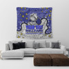 Canterbury-Bankstown Bulldogs Custom Tapestry - Team With Dot And Star Patterns For Tough Fan Tapestry