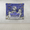 Canterbury-Bankstown Bulldogs Custom Tapestry - Team With Dot And Star Patterns For Tough Fan Tapestry