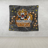 Wests Tigers Custom Tapestry - Team With Dot And Star Patterns For Tough Fan Tapestry