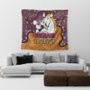 Brisbane Broncos Custom Tapestry - Team With Dot And Star Patterns For Tough Fan Tapestry