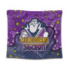 Melbourne Storm Custom Tapestry - Team With Dot And Star Patterns For Tough Fan Tapestry