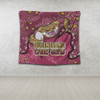Queensland Cane Toads Custom Tapestry - Team With Dot And Star Patterns For Tough Fan Tapestry