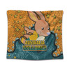 Australia Wallabies Custom Tapestry - Team With Dot And Star Patterns For Tough Fan Tapestry