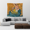 Australia Wallabies Custom Tapestry - Team With Dot And Star Patterns For Tough Fan Tapestry