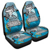 Cronulla-Sutherland Sharks Custom Car Seat Cover - Team With Dot And Star Patterns For Tough Fan Car Seat Cover
