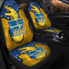 Parramatta Eels Custom Car Seat Cover - Team With Dot And Star Patterns For Tough Fan Car Seat Cover