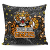 Wests Tigers Custom Pillow Cases - Team With Dot And Star Patterns For Tough Fan Pillow Cases