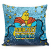 Gold Coast Titans Custom Pillow Cases - Team With Dot And Star Patterns For Tough Fan Pillow Cases