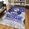 Canterbury-Bankstown Bulldogs Custom Area Rug - Team With Dot And Star Patterns For Tough Fan Area Rug