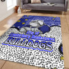 Canterbury-Bankstown Bulldogs Custom Area Rug - Team With Dot And Star Patterns For Tough Fan Area Rug