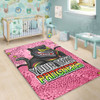 Penrith Panthers Custom Area Rug - Team With Dot And Star Patterns For Tough Fan Area Rug
