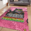 Penrith Panthers Custom Area Rug - Team With Dot And Star Patterns For Tough Fan Area Rug