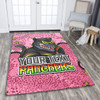 Penrith Panthers Custom Area Rug - Team With Dot And Star Patterns For Tough Fan Area Rug