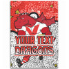 St. George Illawarra Dragons Custom Area Rug - Team With Dot And Star Patterns For Tough Fan Area Rug