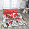 St. George Illawarra Dragons Custom Area Rug - Team With Dot And Star Patterns For Tough Fan Area Rug