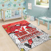 St. George Illawarra Dragons Custom Area Rug - Team With Dot And Star Patterns For Tough Fan Area Rug