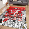 St. George Illawarra Dragons Custom Area Rug - Team With Dot And Star Patterns For Tough Fan Area Rug