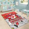 St. George Illawarra Dragons Custom Area Rug - Team With Dot And Star Patterns For Tough Fan Area Rug