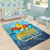 Gold Coast Titans Custom Area Rug - Team With Dot And Star Patterns For Tough Fan Area Rug