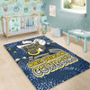 North Queensland Cowboys Custom Area Rug - Team With Dot And Star Patterns For Tough Fan Area Rug