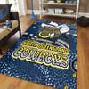 North Queensland Cowboys Custom Area Rug - Team With Dot And Star Patterns For Tough Fan Area Rug