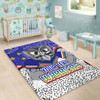 New Zealand Warriors Custom Area Rug - Team With Dot And Star Patterns For Tough Fan Area Rug