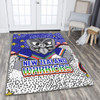 New Zealand Warriors Custom Area Rug - Team With Dot And Star Patterns For Tough Fan Area Rug