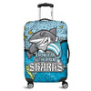 Cronulla-Sutherland Sharks Custom Luggage Cover - Team With Dot And Star Patterns For Tough Fan Luggage Cover