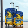 Parramatta Eels Custom Luggage Cover - Team With Dot And Star Patterns For Tough Fan Luggage Cover