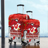 St. George Illawarra Dragons Custom Luggage Cover - Team With Dot And Star Patterns For Tough Fan Luggage Cover
