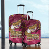 Queensland Cane Toads Custom Luggage Cover - Team With Dot And Star Patterns For Tough Fan Luggage Cover