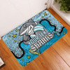 Cronulla-Sutherland Sharks Custom Doormat - Team With Dot And Star Patterns For Tough Fan Doormat