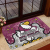 Manly Warringah Sea Eagles Doormat - Team With Dot And Star Patterns For Tough Fan Doormat