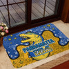Parramatta Eels Custom Doormat - Team With Dot And Star Patterns For Tough Fan Doormat