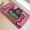 Penrith Panthers Custom Doormat - Team With Dot And Star Patterns For Tough Fan Doormat