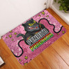 Penrith Panthers Custom Doormat - Team With Dot And Star Patterns For Tough Fan Doormat