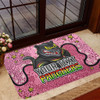 Penrith Panthers Custom Doormat - Team With Dot And Star Patterns For Tough Fan Doormat