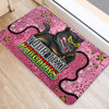 Penrith Panthers Custom Doormat - Team With Dot And Star Patterns For Tough Fan Doormat