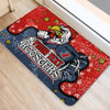 Sydney Roosters Custom Doormat - Team With Dot And Star Patterns For Tough Fan Doormat