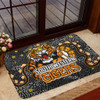 Wests Tigers Custom Doormat - Team With Dot And Star Patterns For Tough Fan Doormat