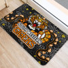 Wests Tigers Custom Doormat - Team With Dot And Star Patterns For Tough Fan Doormat