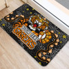 Wests Tigers Custom Doormat - Team With Dot And Star Patterns For Tough Fan Doormat