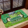 Canberra Raiders Custom Doormat - Team With Dot And Star Patterns For Tough Fan Doormat