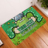 Canberra Raiders Custom Doormat - Team With Dot And Star Patterns For Tough Fan Doormat