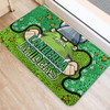 Canberra Raiders Custom Doormat - Team With Dot And Star Patterns For Tough Fan Doormat