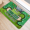 Canberra Raiders Custom Doormat - Team With Dot And Star Patterns For Tough Fan Doormat