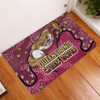 Queensland Cane Toads Custom Doormat - Team With Dot And Star Patterns For Tough Fan Doormat