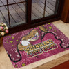 Queensland Cane Toads Custom Doormat - Team With Dot And Star Patterns For Tough Fan Doormat